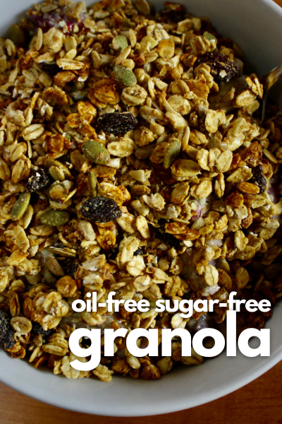 Healthy Oil-Free Granola - Plant-Based with Jeremy