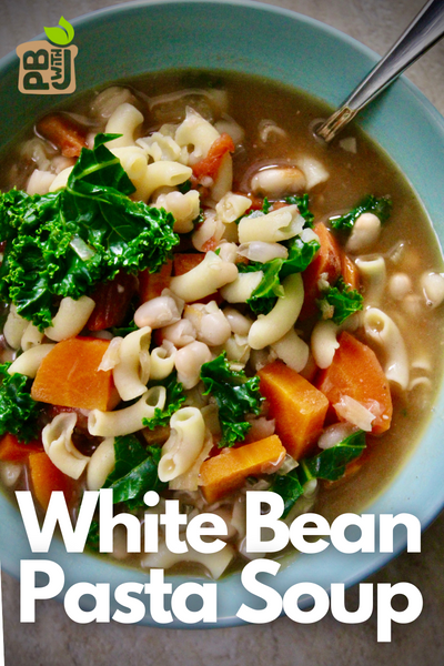 White Bean Pasta Soup Plant Based With Jeremy 2077