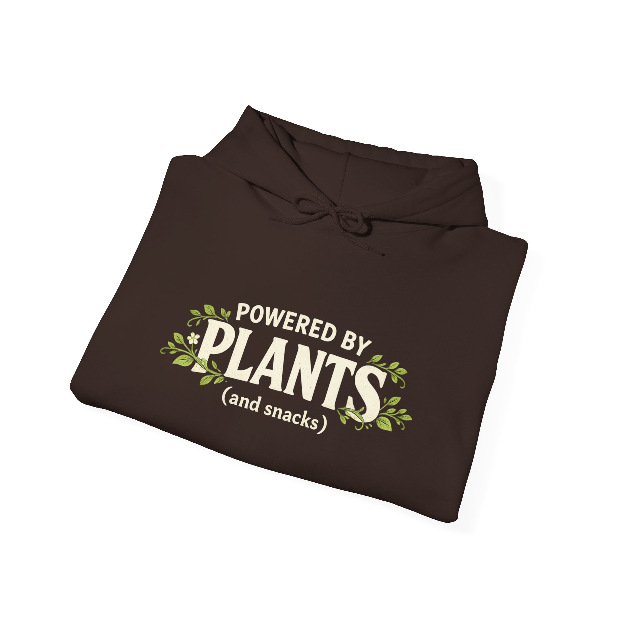 Powered by Plants Hoodie — Vegan Plant Lover Sweatshirt - Image 10