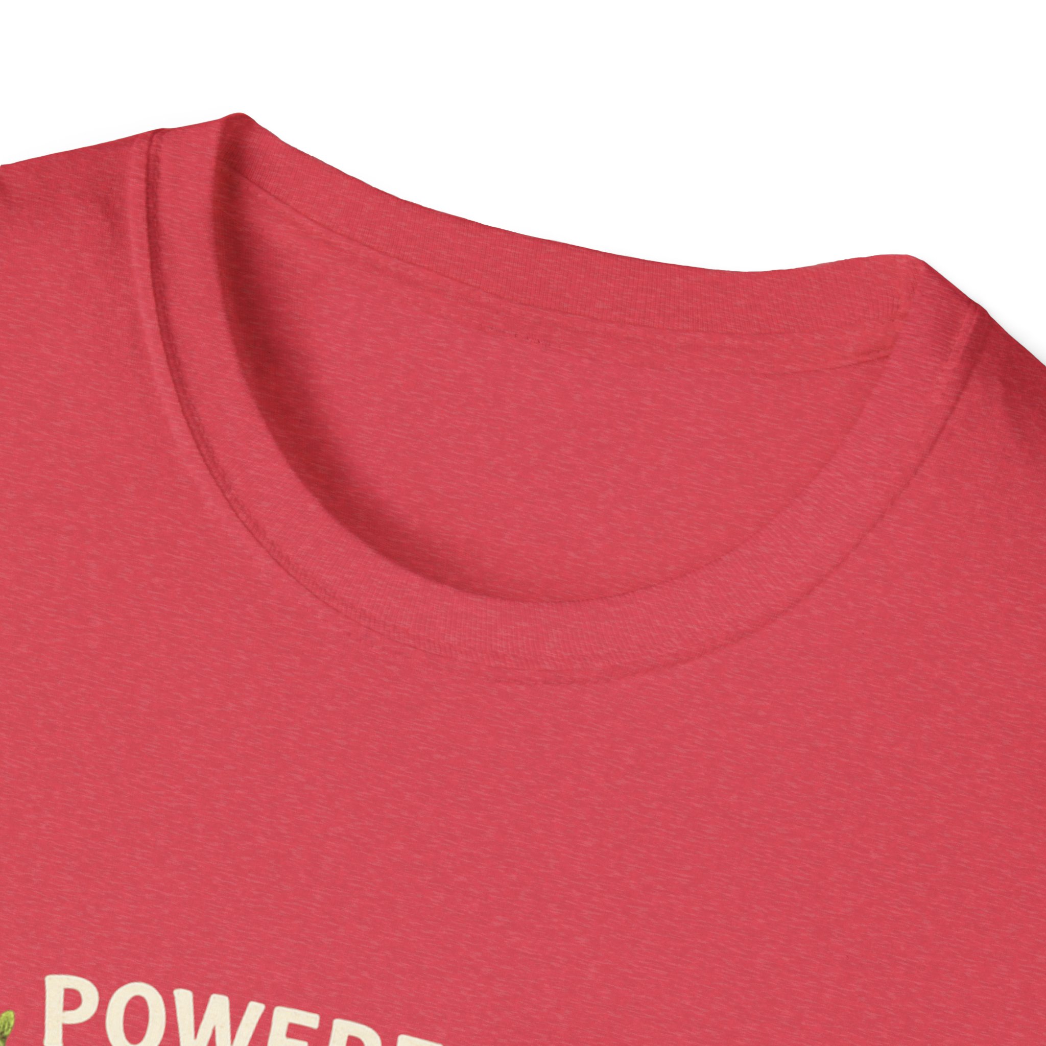 Plant-Powered T-Shirt — "Powered by Plants (and snacks)" Vegan Graphic Tee - Image 33