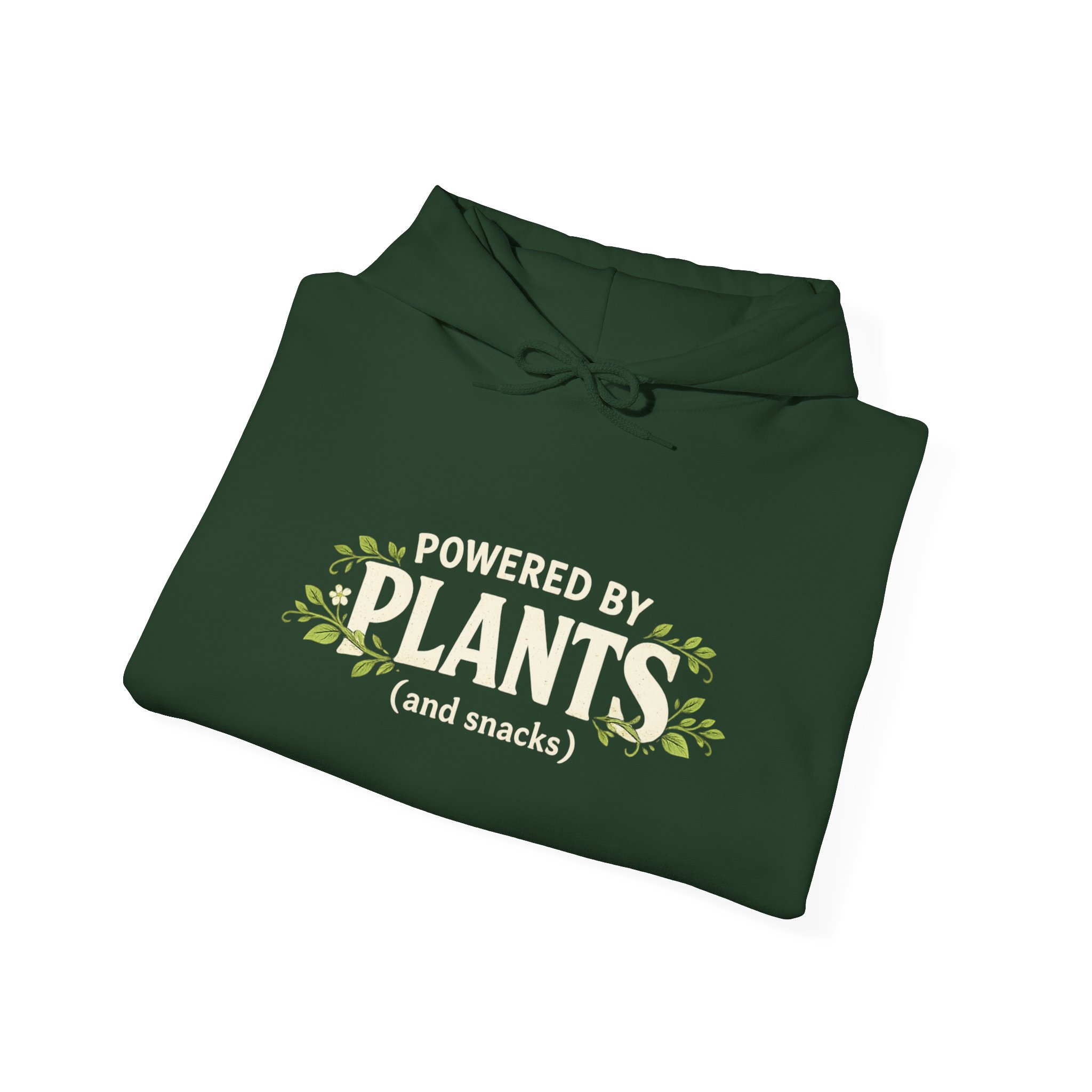 Powered by Plants Hoodie — Vegan Plant Lover Sweatshirt - Image 16