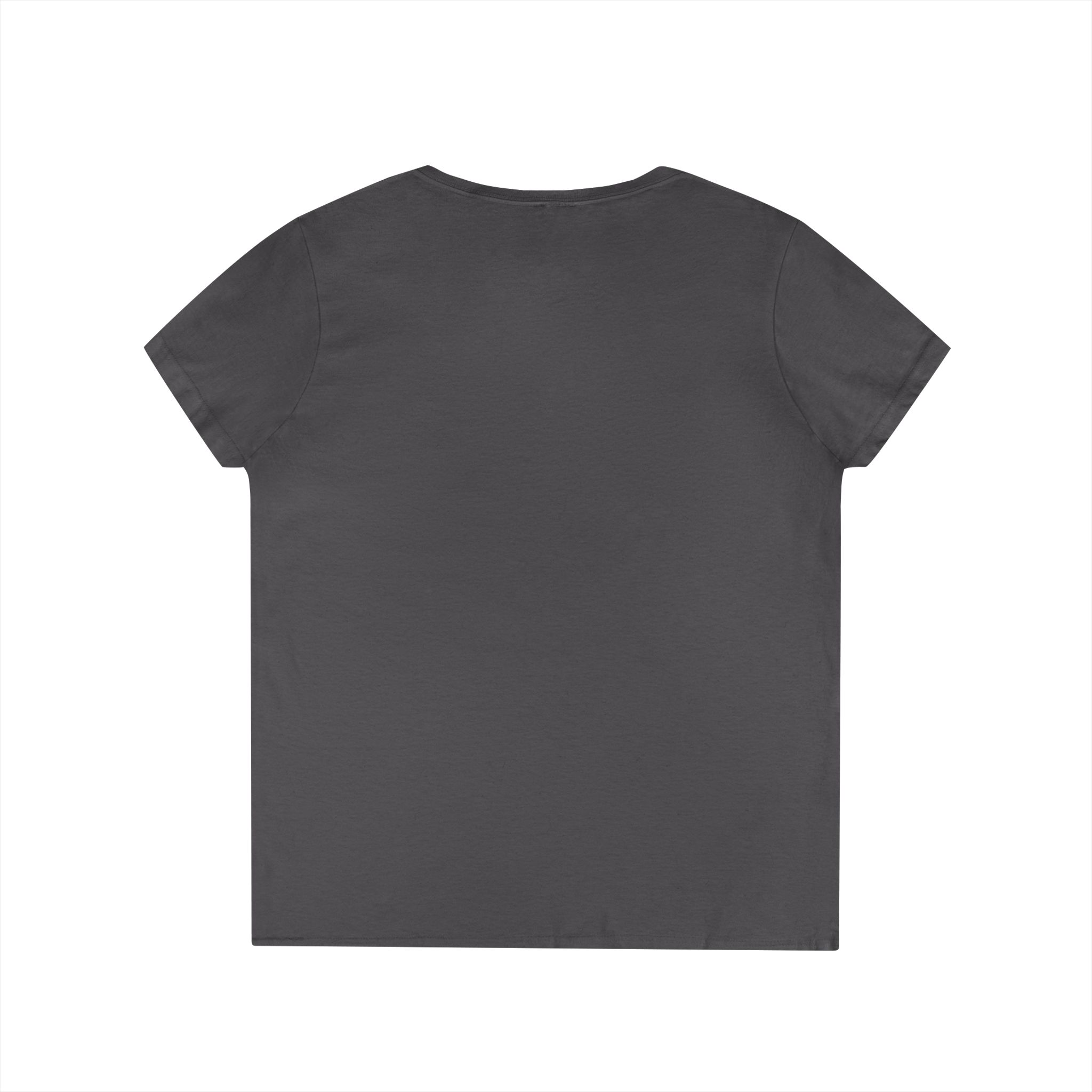 Powered by Plants V-Neck T-Shirt — Vegan Garden Graphic Tee - Image 14