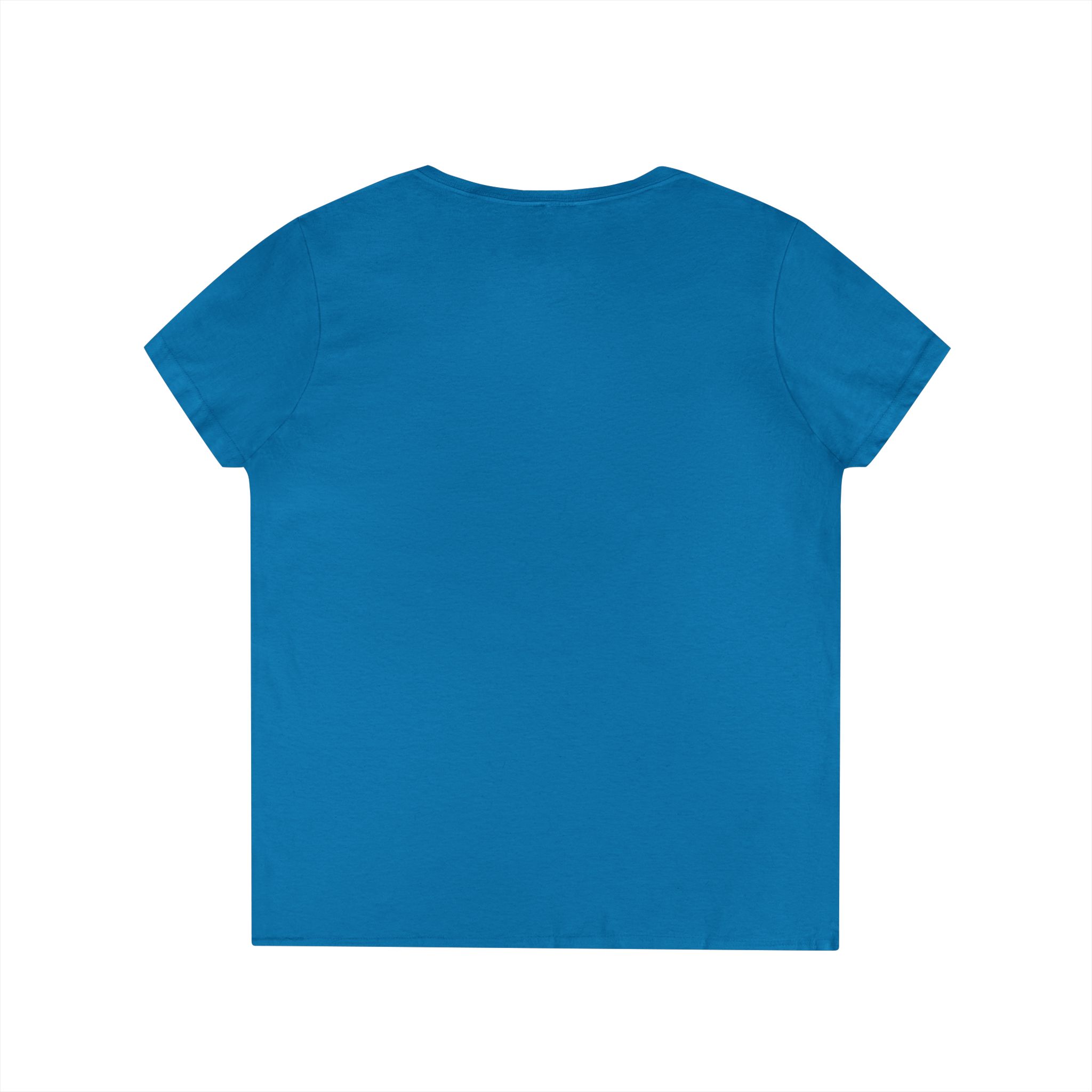 Powered by Plants V-Neck T-Shirt — Vegan Garden Graphic Tee - Image 11