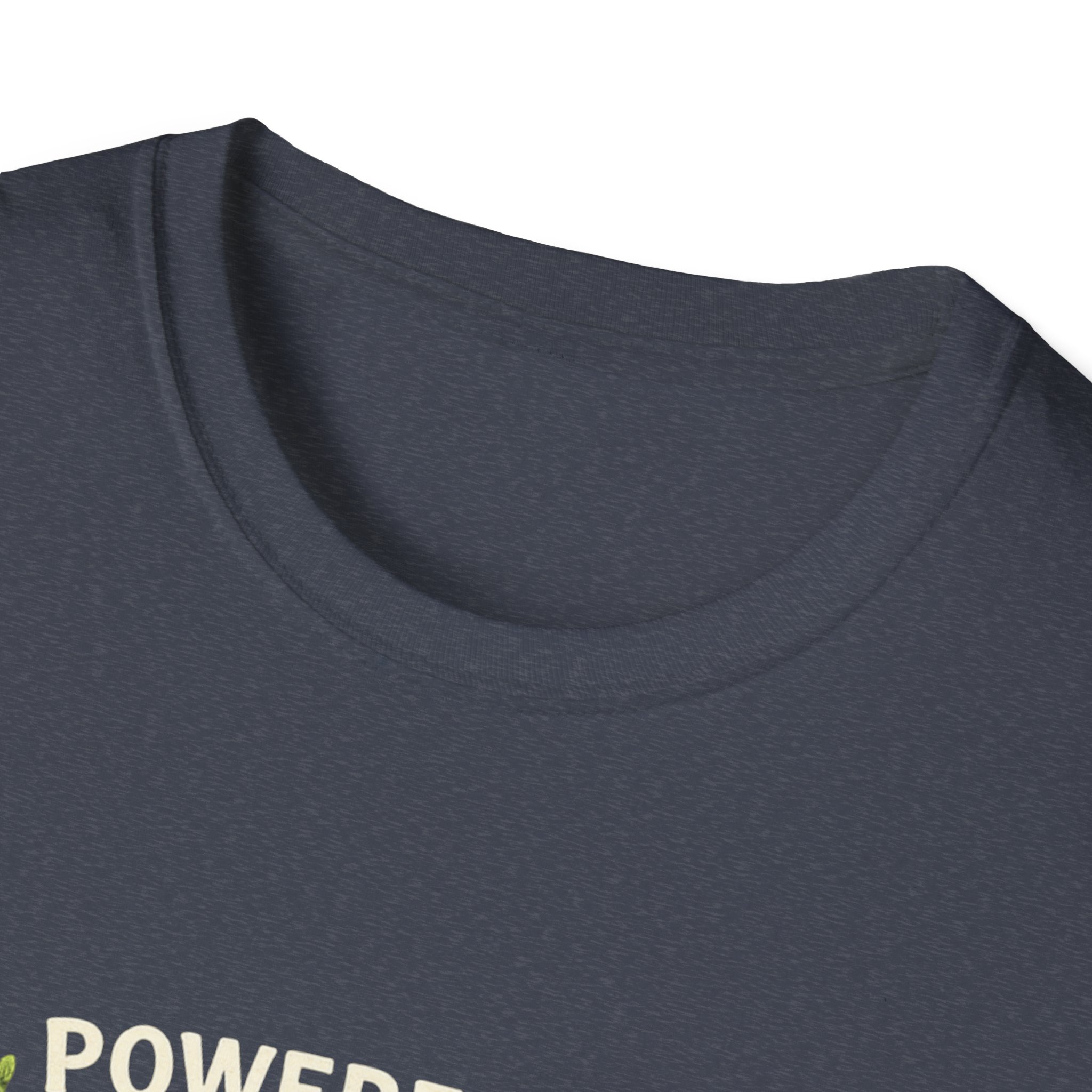 Plant-Powered T-Shirt — "Powered by Plants (and snacks)" Vegan Graphic Tee - Image 21