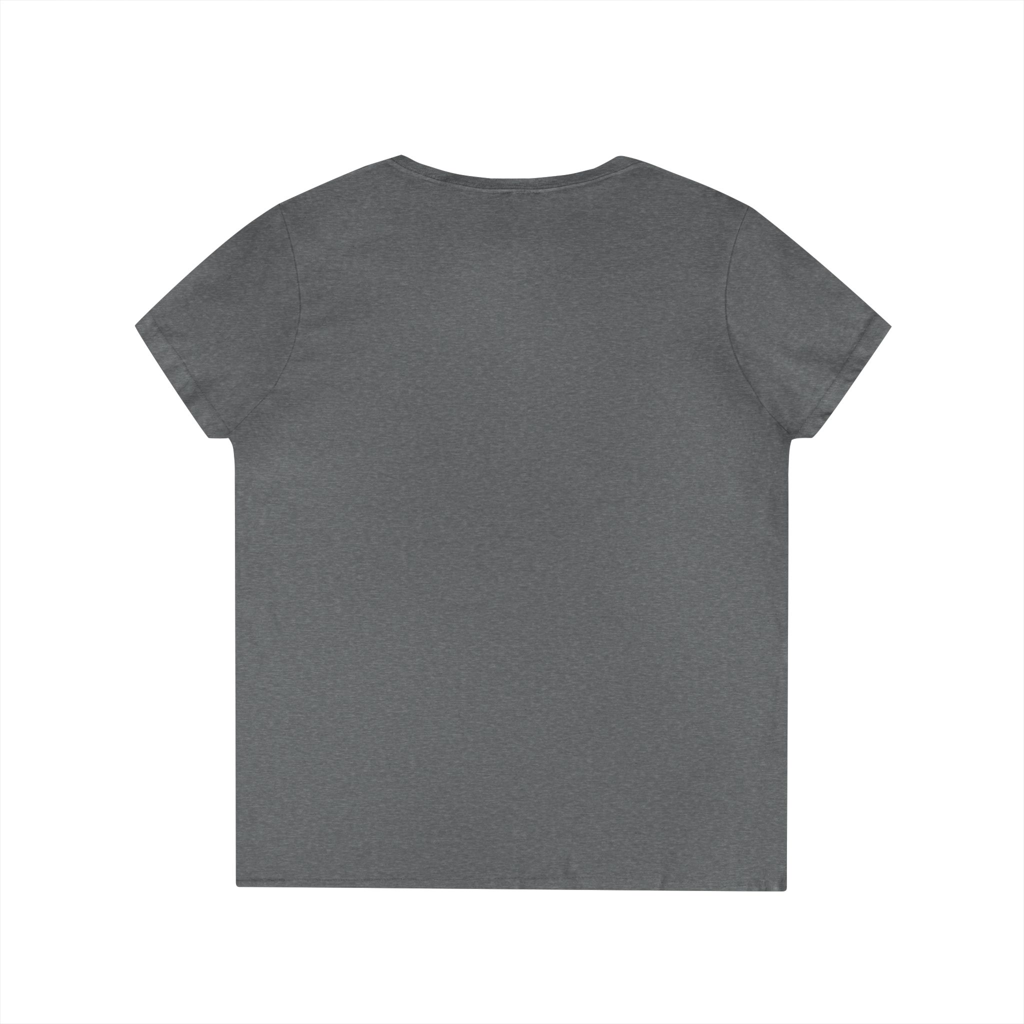 Powered by Plants V-Neck T-Shirt — Vegan Garden Graphic Tee - Image 8