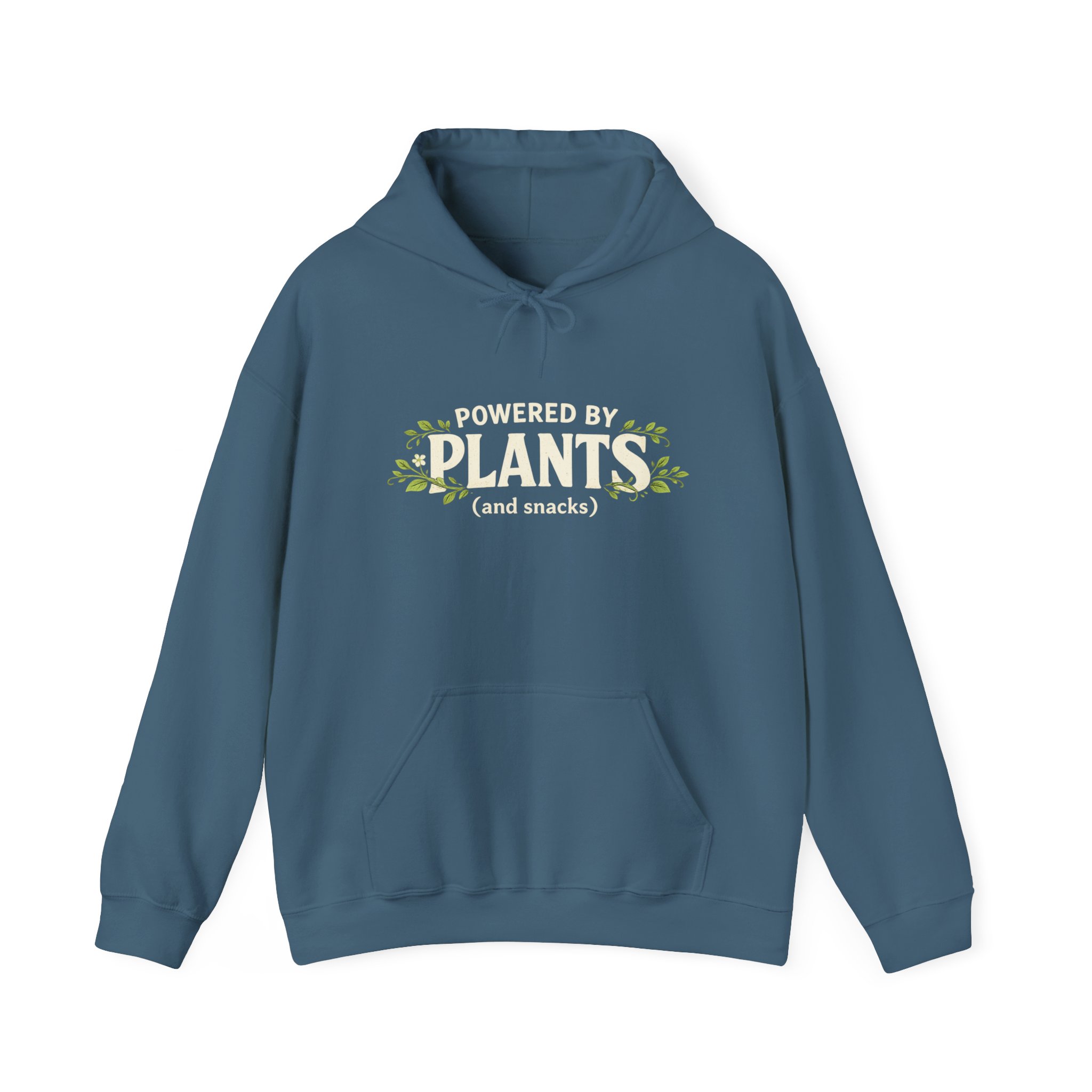 Powered by Plants Hoodie — Vegan Plant Lover Sweatshirt - Image 25