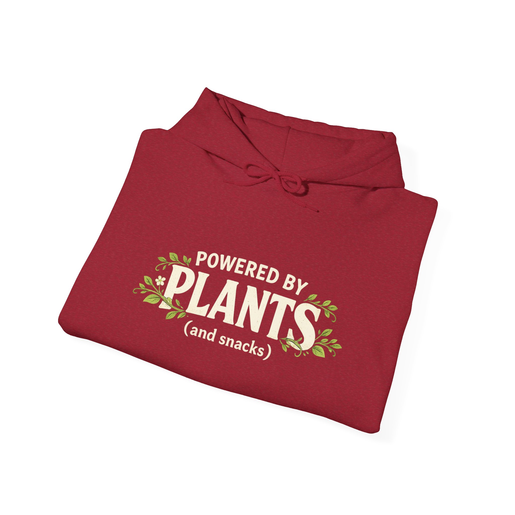 Powered by Plants Hoodie — Vegan Plant Lover Sweatshirt - Image 40