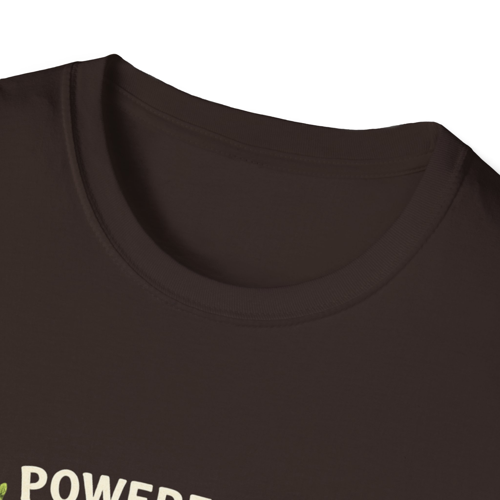 Plant-Powered T-Shirt — "Powered by Plants (and snacks)" Vegan Graphic Tee - Image 9