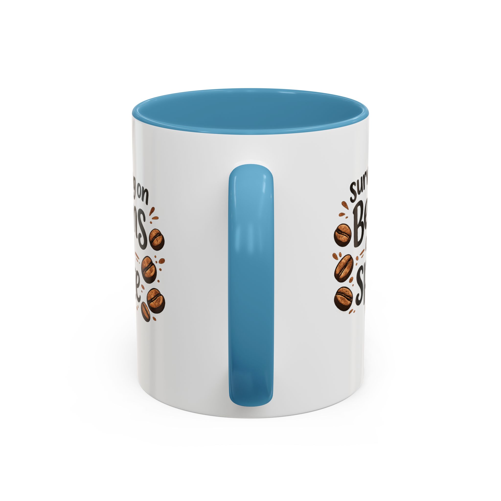 'Beans and Spite' Ceramic Coffee Cup (11/15oz) - Image 24