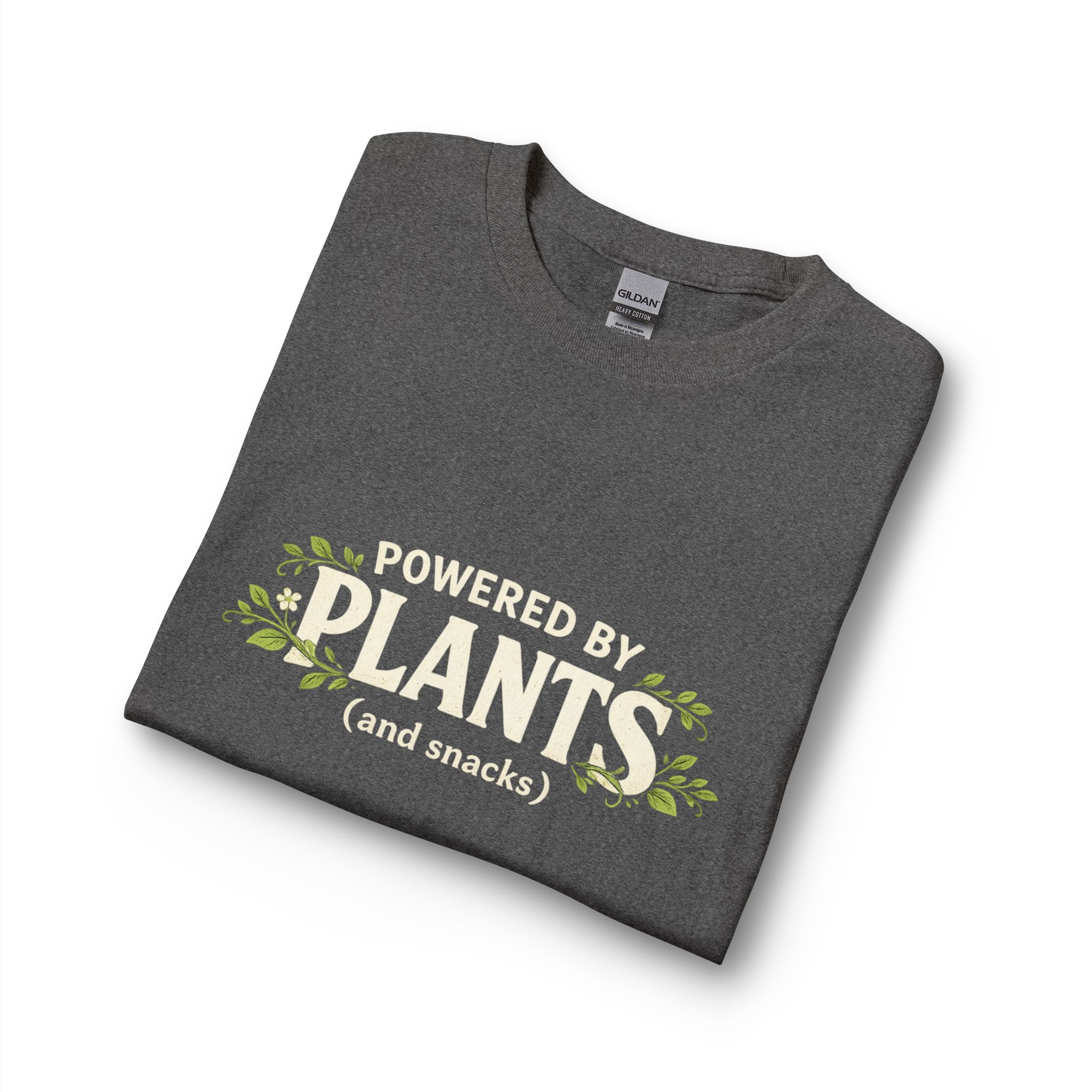 Powered by Plants Long Sleeve Tee — Vegan Plant-Based Shirt - Image 15