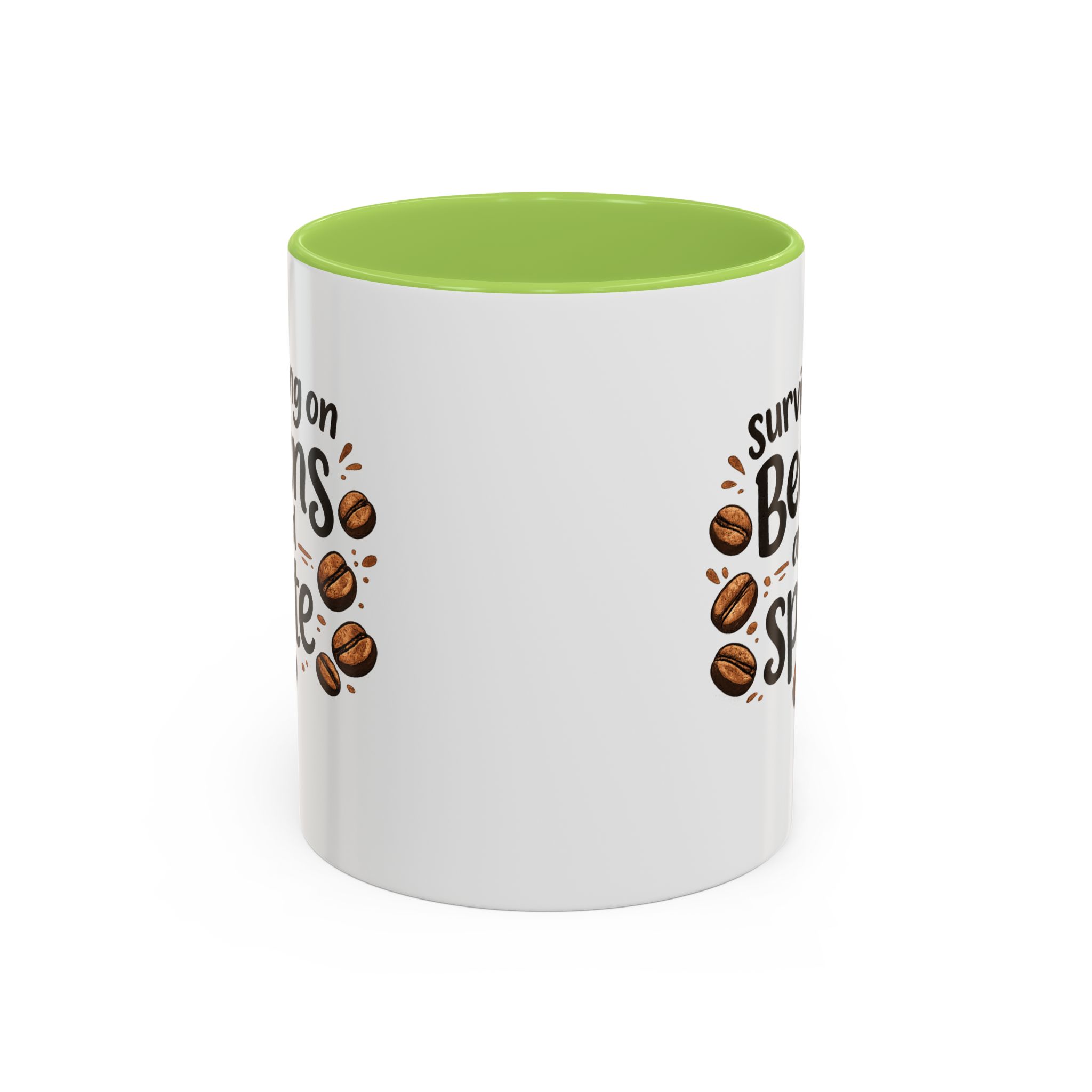 'Beans and Spite' Ceramic Coffee Cup (11/15oz) - Image 36