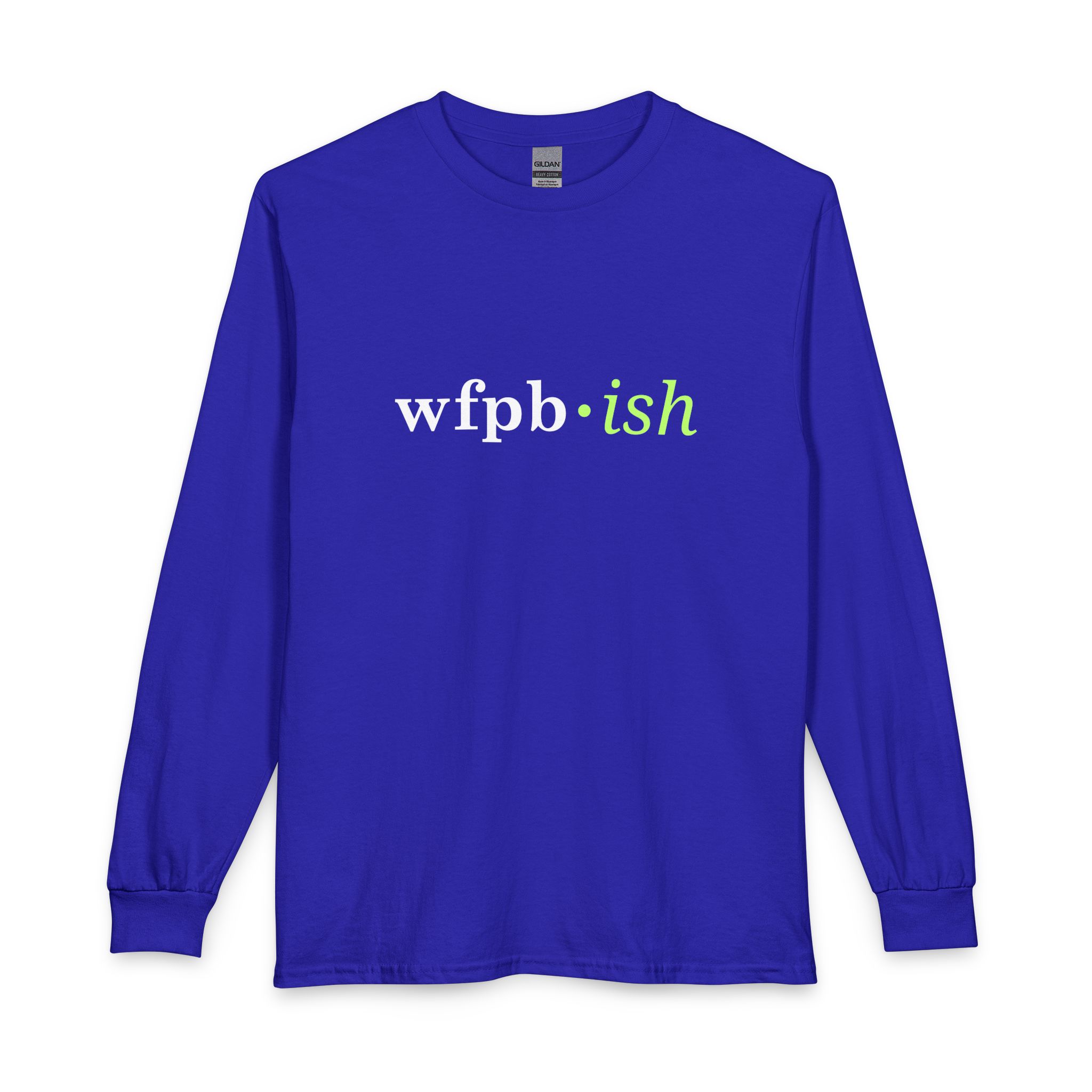'wfpb·ish' Long Sleeve Tee – Plant-Based/WFPB Lifestyle Shirt - Image 21