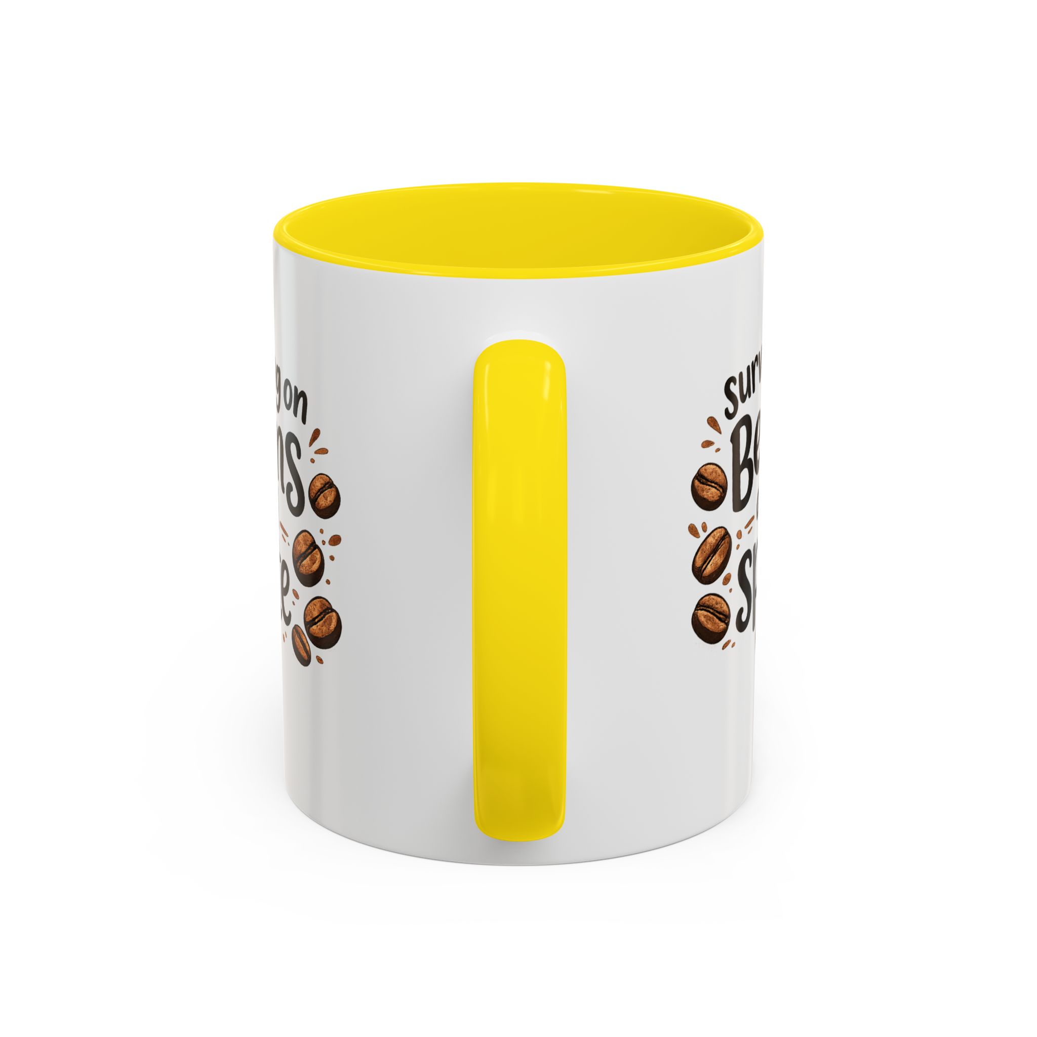 'Beans and Spite' Ceramic Coffee Cup (11/15oz) - Image 34
