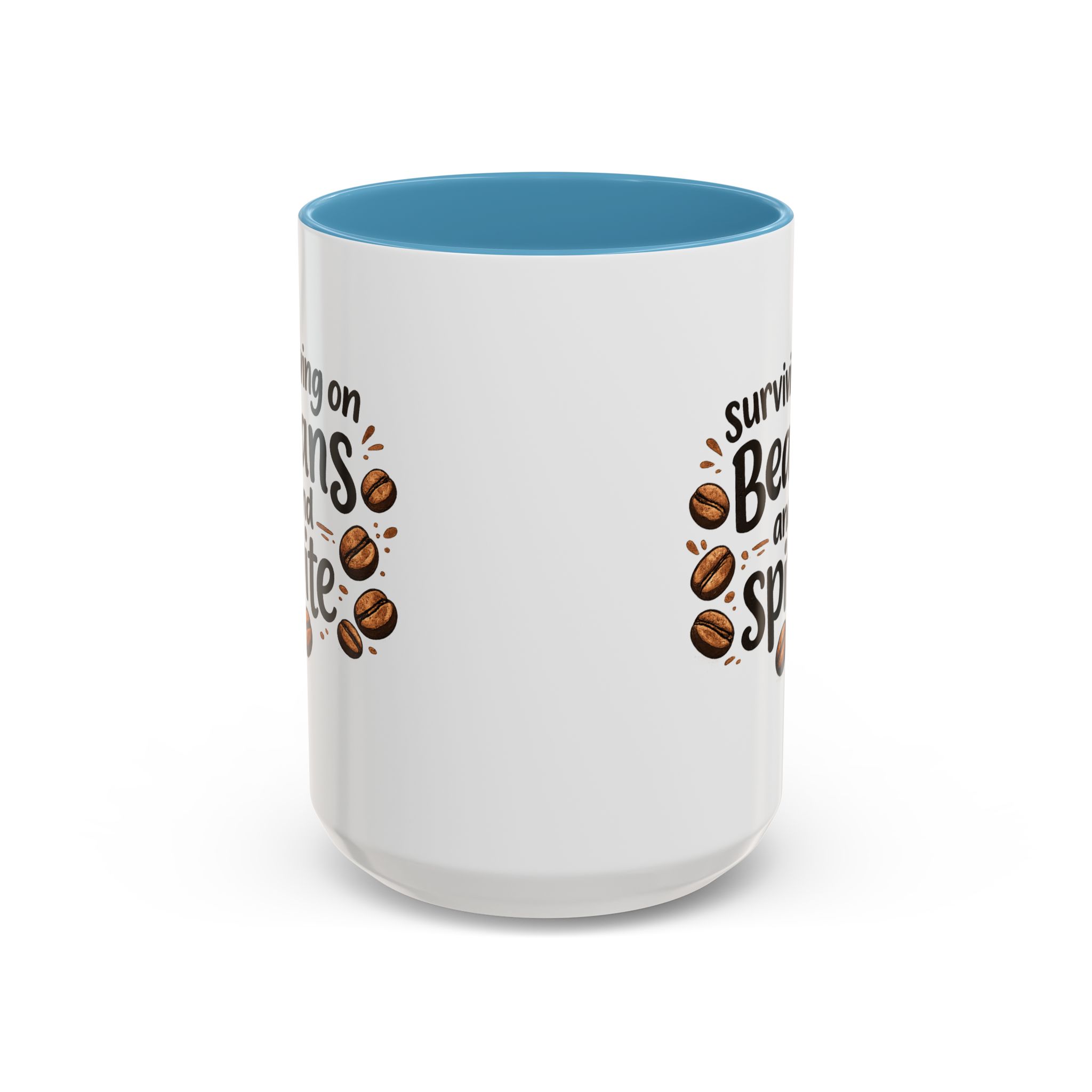 'Beans and Spite' Ceramic Coffee Cup (11/15oz) - Image 62