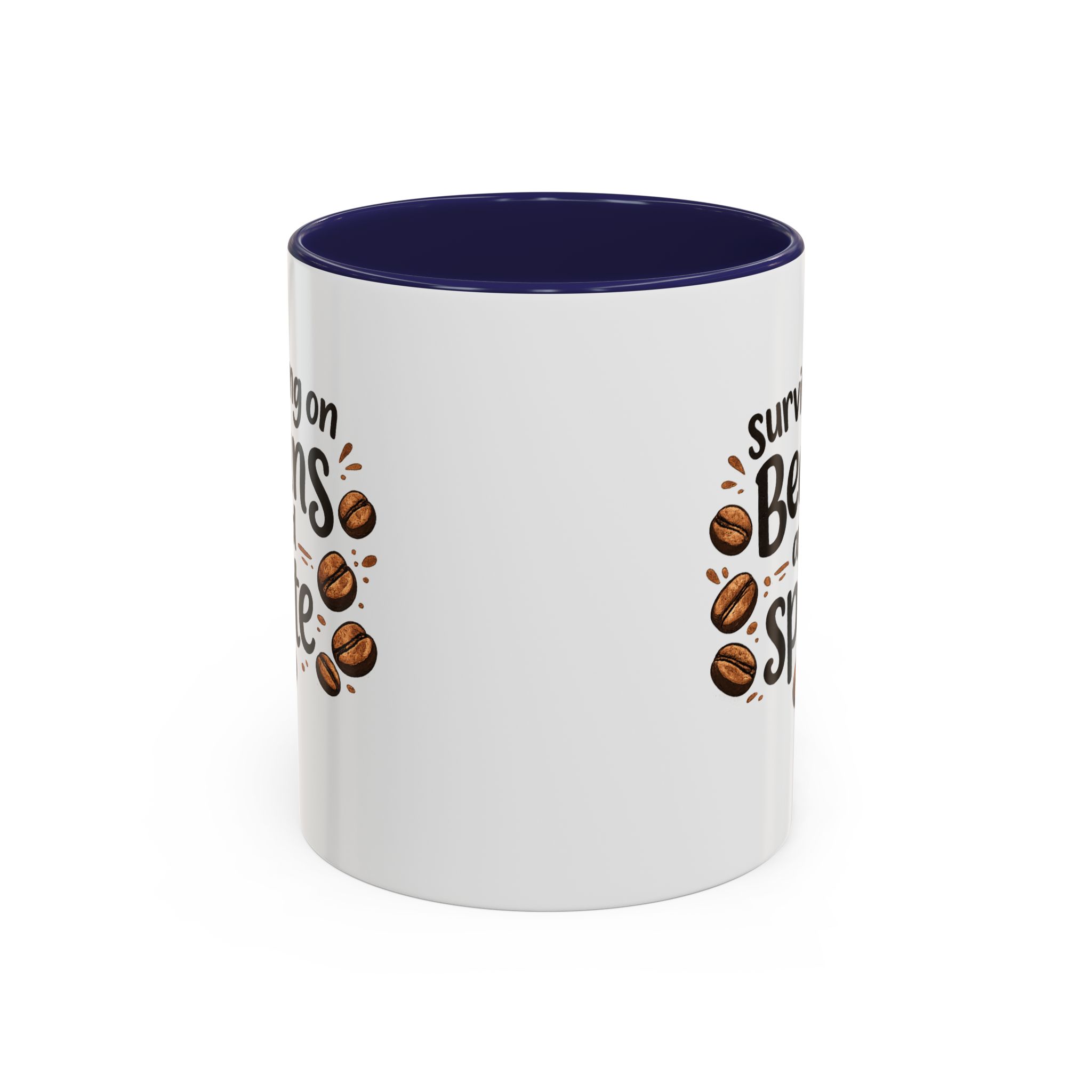 'Beans and Spite' Ceramic Coffee Cup (11/15oz) - Image 6