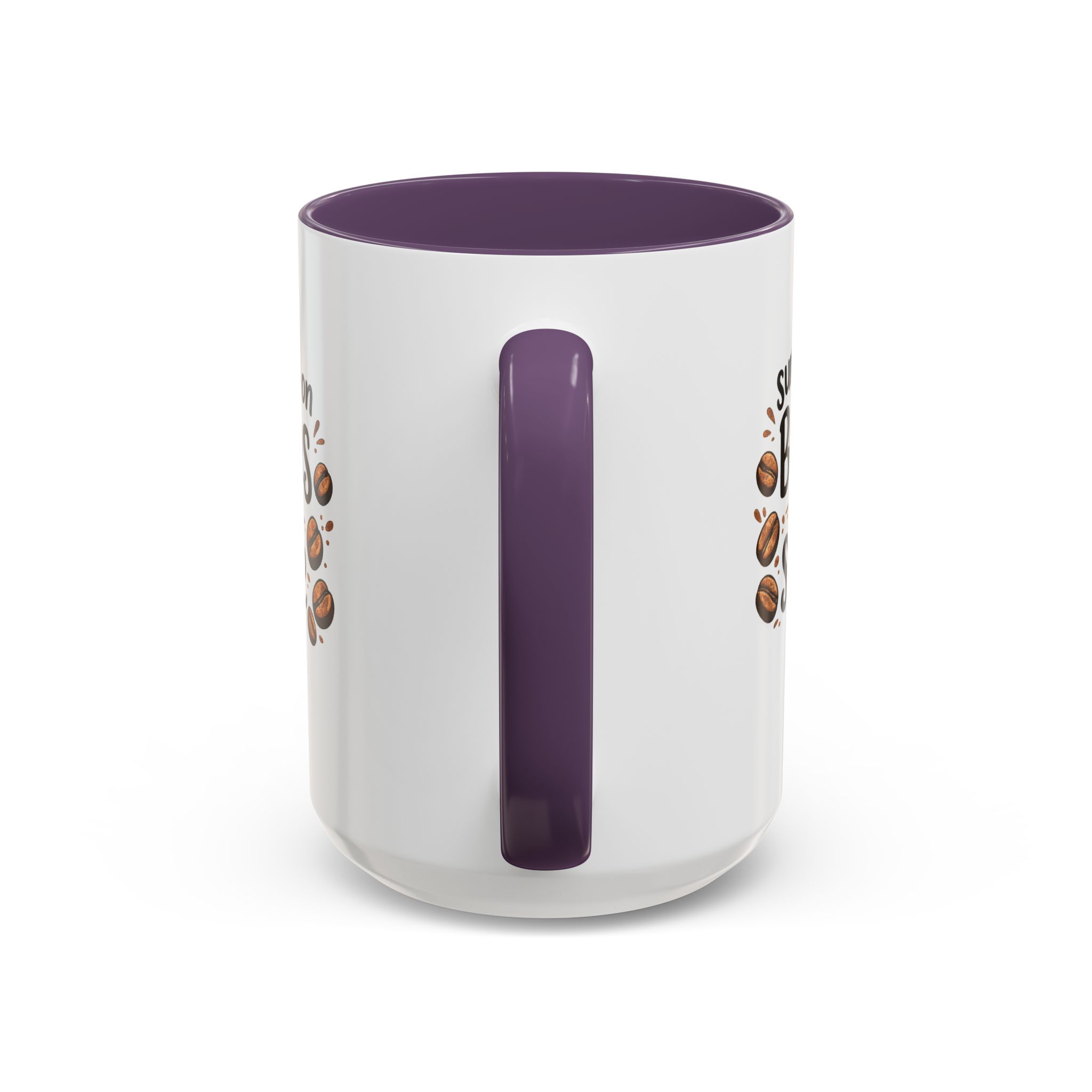 'Beans and Spite' Ceramic Coffee Cup (11/15oz) - Image 77