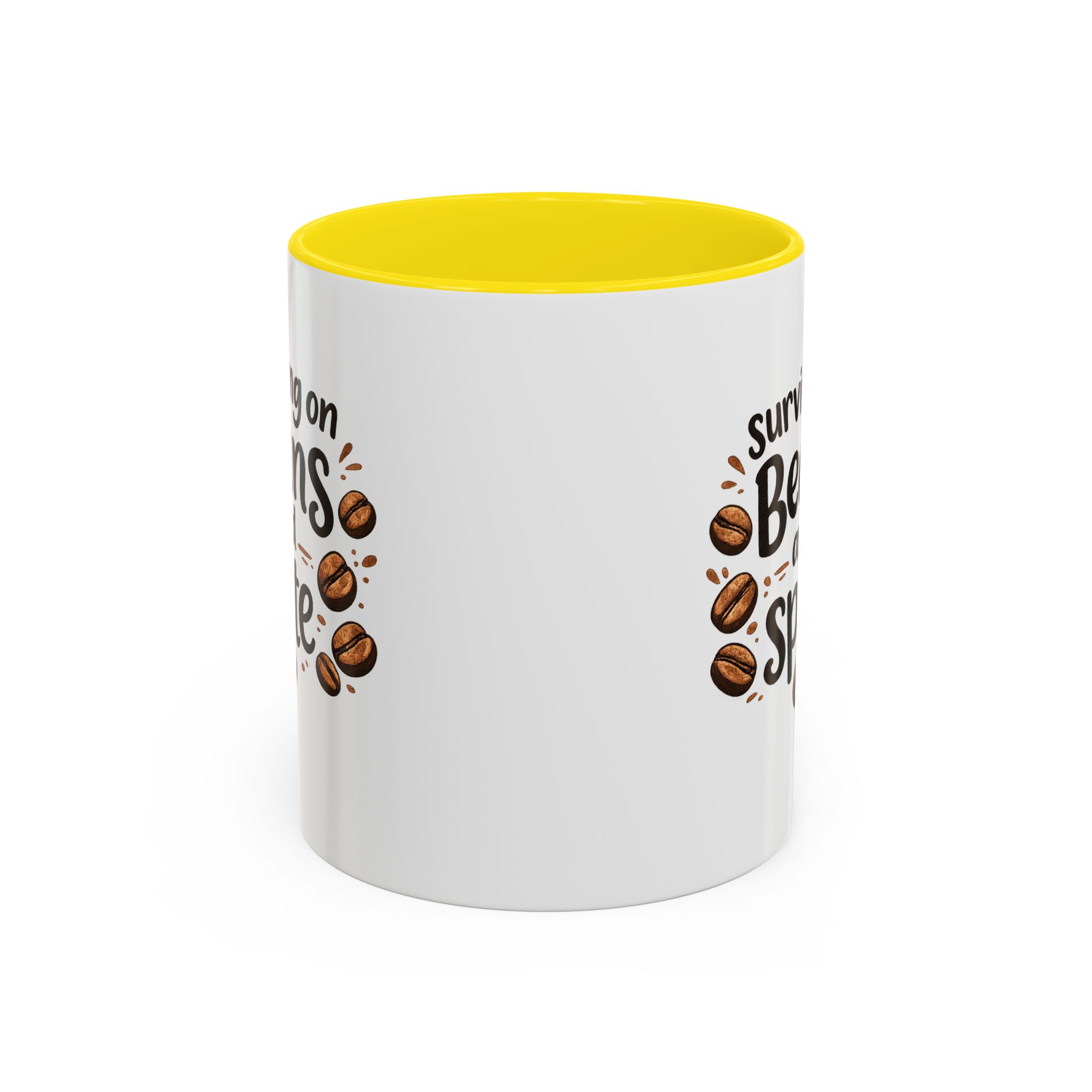 'Beans and Spite' Ceramic Coffee Cup (11/15oz) - Image 31