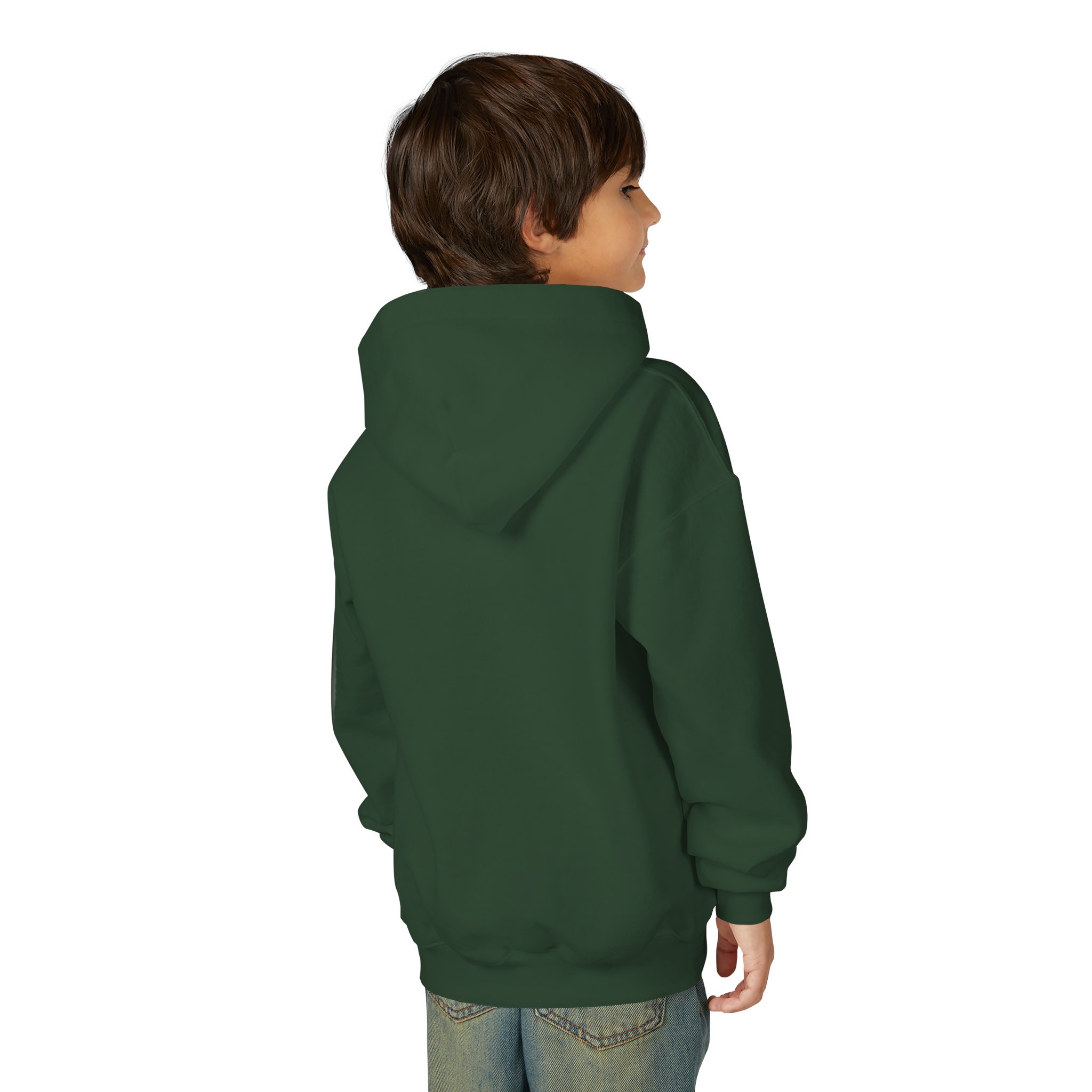 Youth Hoodie - "Powered by Plants (and snacks)" Kids Vegan Sweatshirt - Image 28
