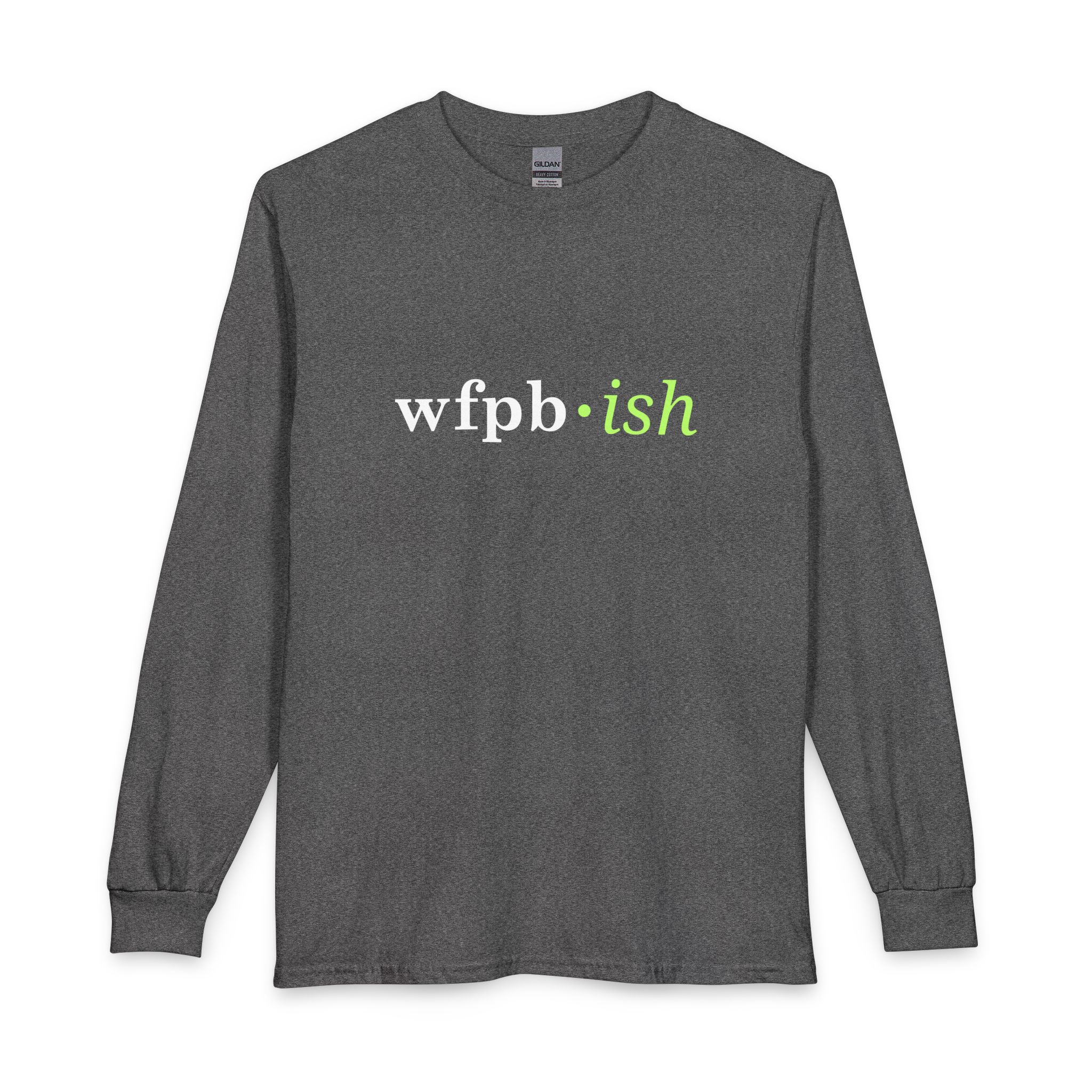 'wfpb·ish' Long Sleeve Tee – Plant-Based/WFPB Lifestyle Shirt - Image 13