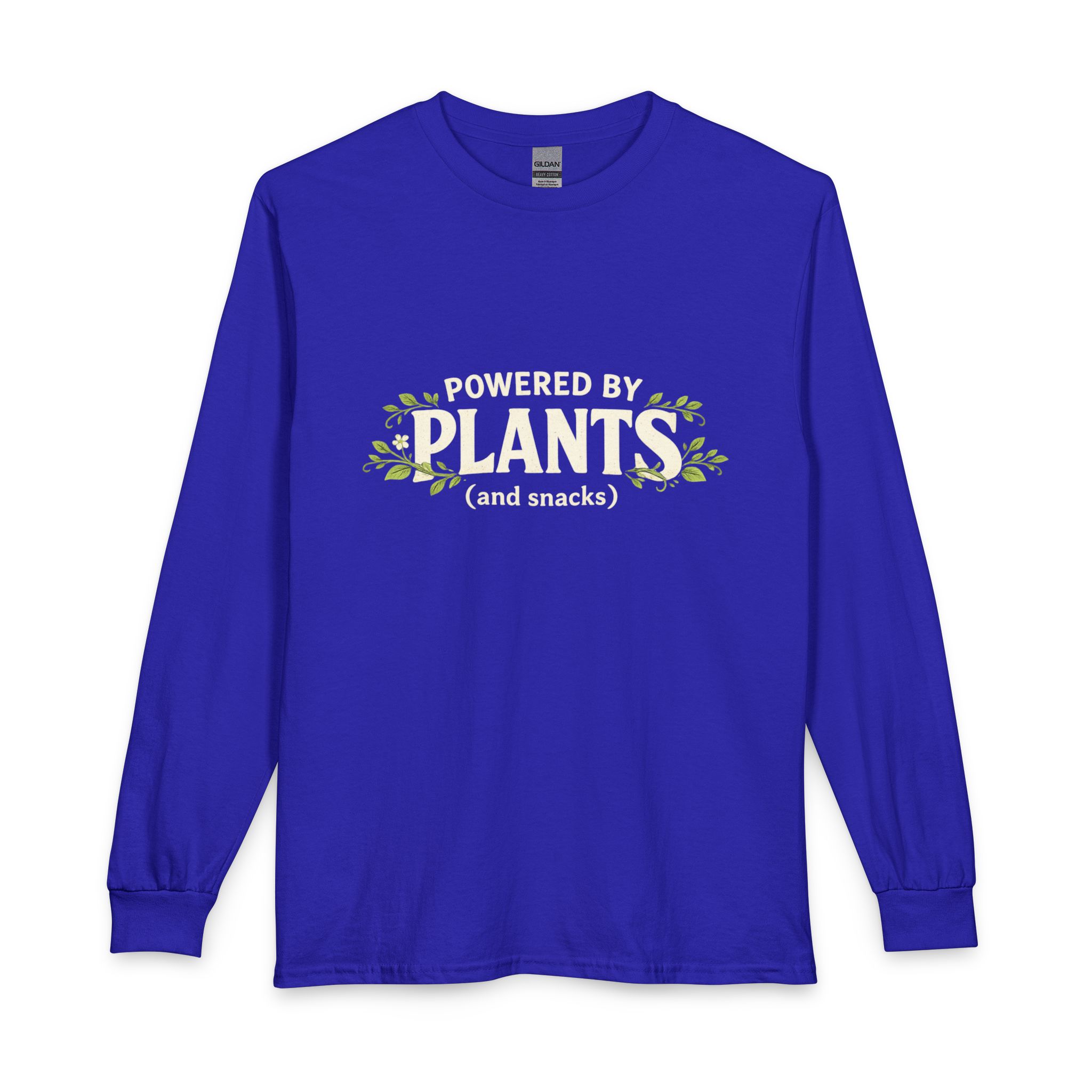 Powered by Plants Long Sleeve Tee — Vegan Plant-Based Shirt - Image 21