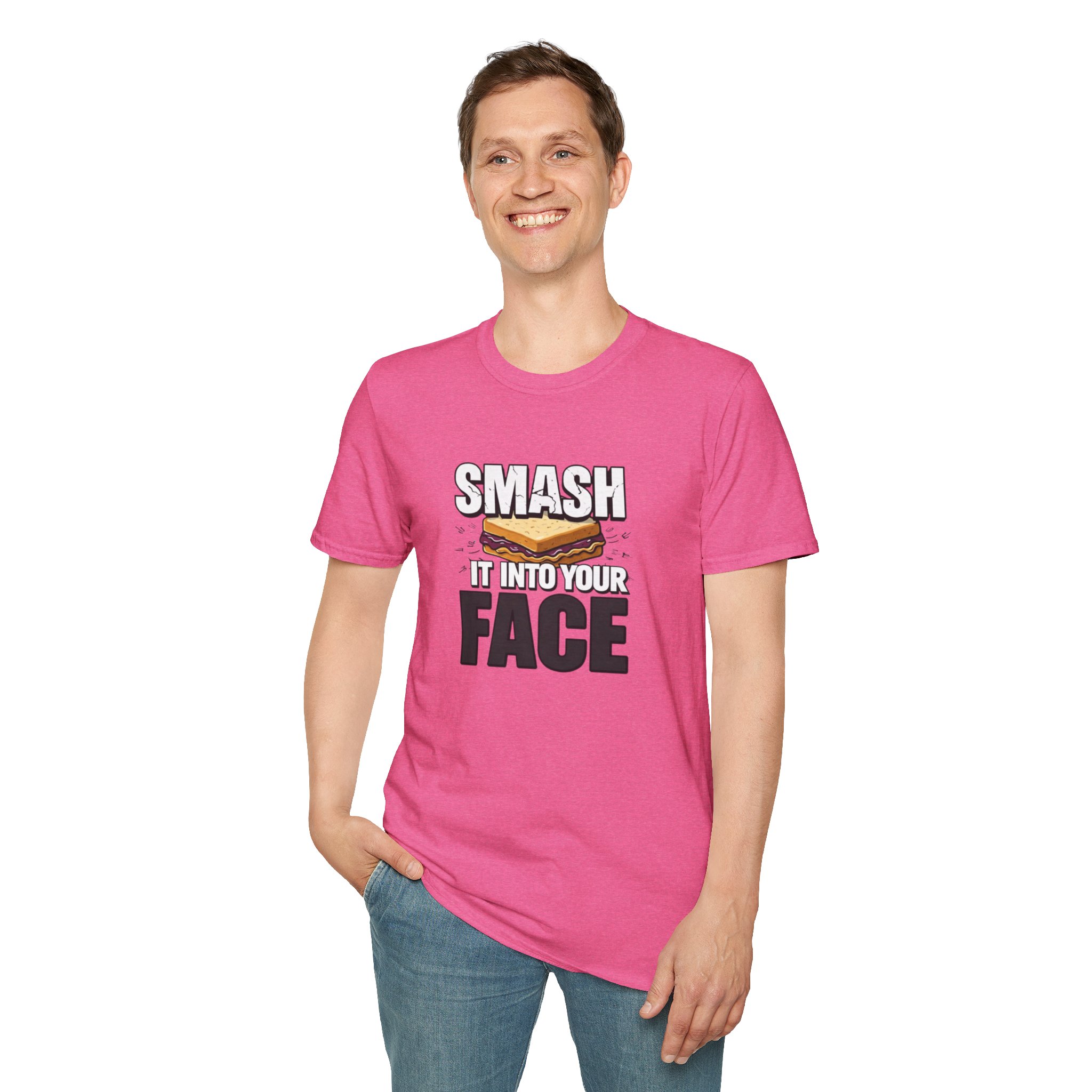 Smash It Into Your Face T-Shirt — Bold Graphic Statement Tee - Image 50