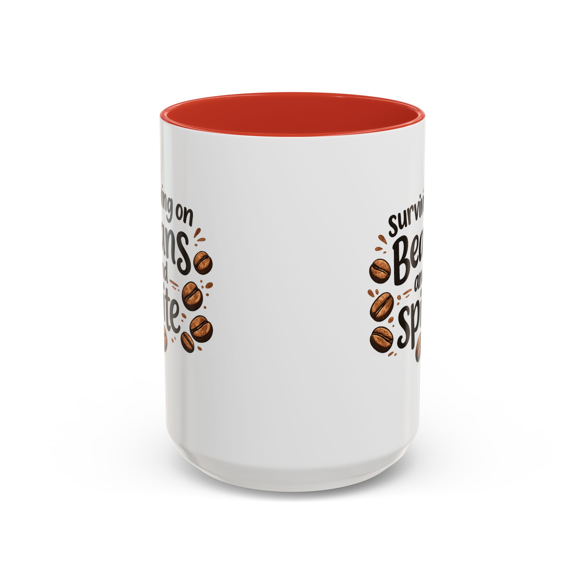 'Beans and Spite' Ceramic Coffee Cup (11/15oz) - Image 58
