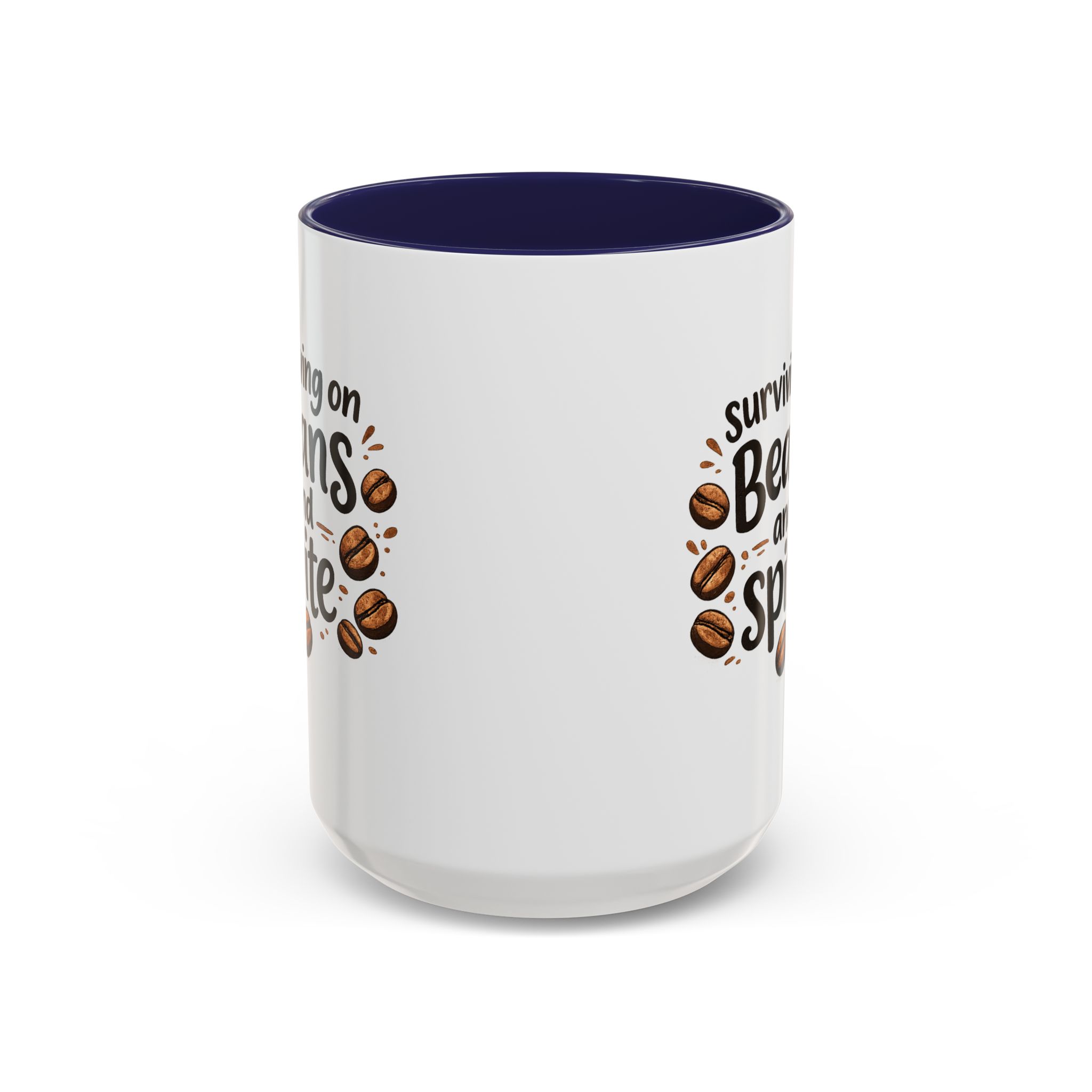 'Beans and Spite' Ceramic Coffee Cup (11/15oz) - Image 50