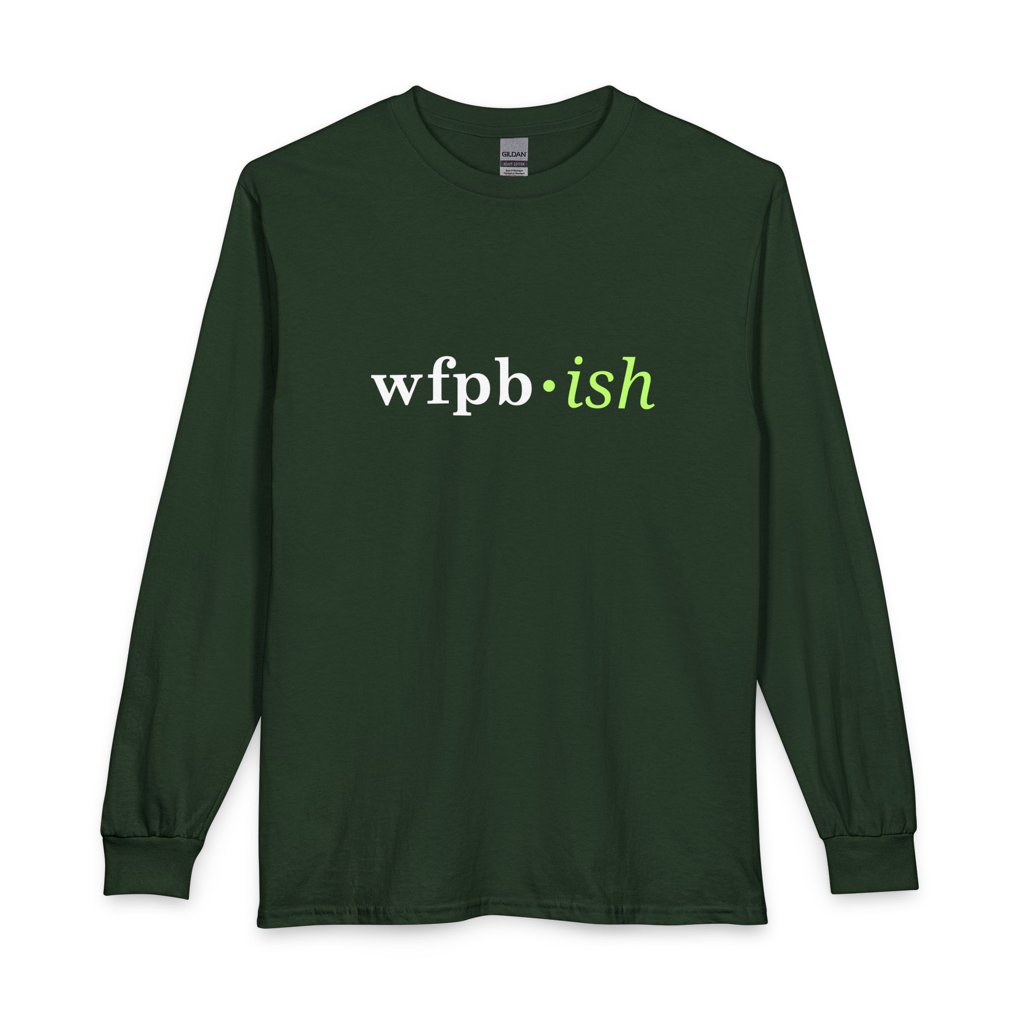'wfpb·ish' Long Sleeve Tee – Plant-Based/WFPB Lifestyle Shirt - Image 9
