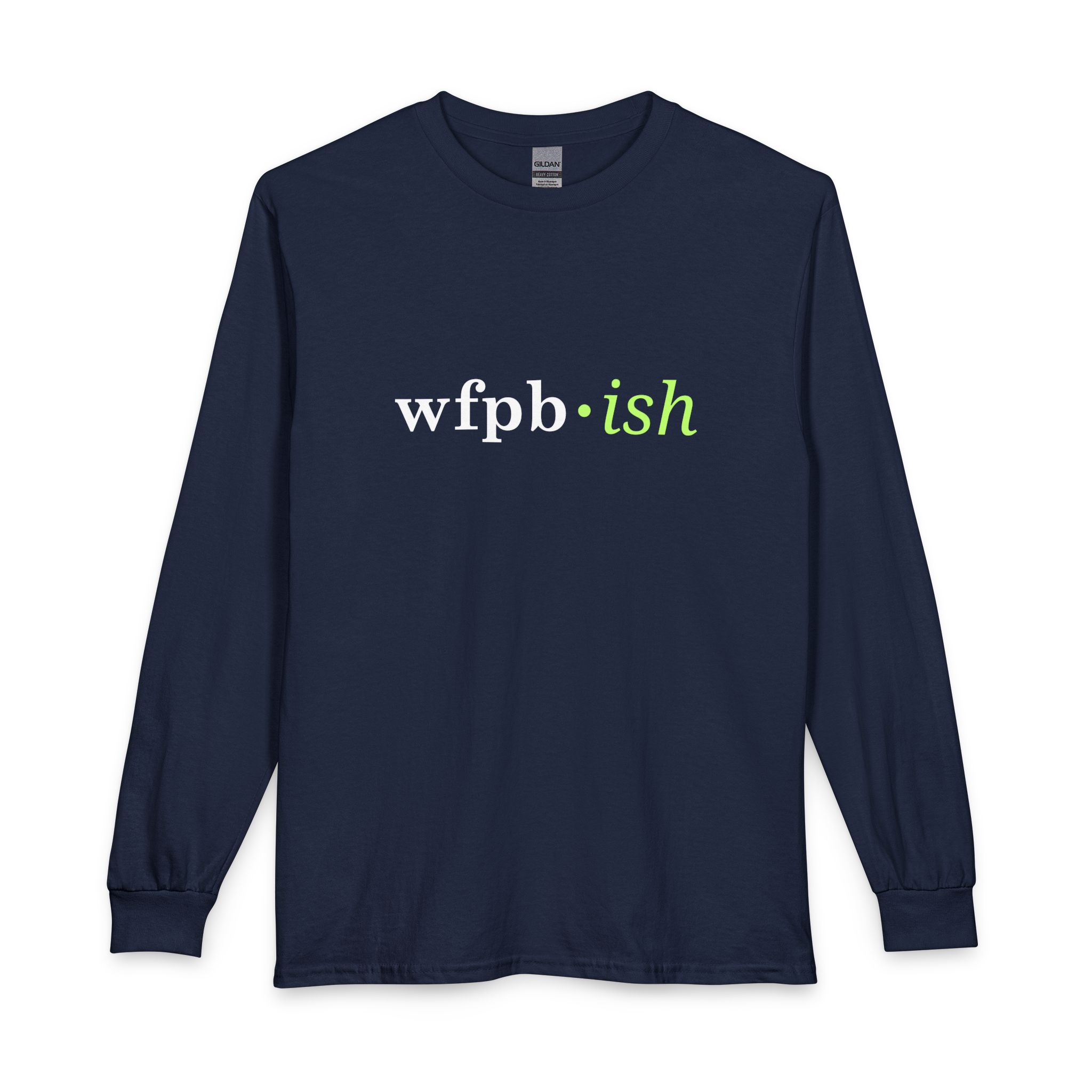 'wfpb·ish' Long Sleeve Tee – Plant-Based/WFPB Lifestyle Shirt - Image 25