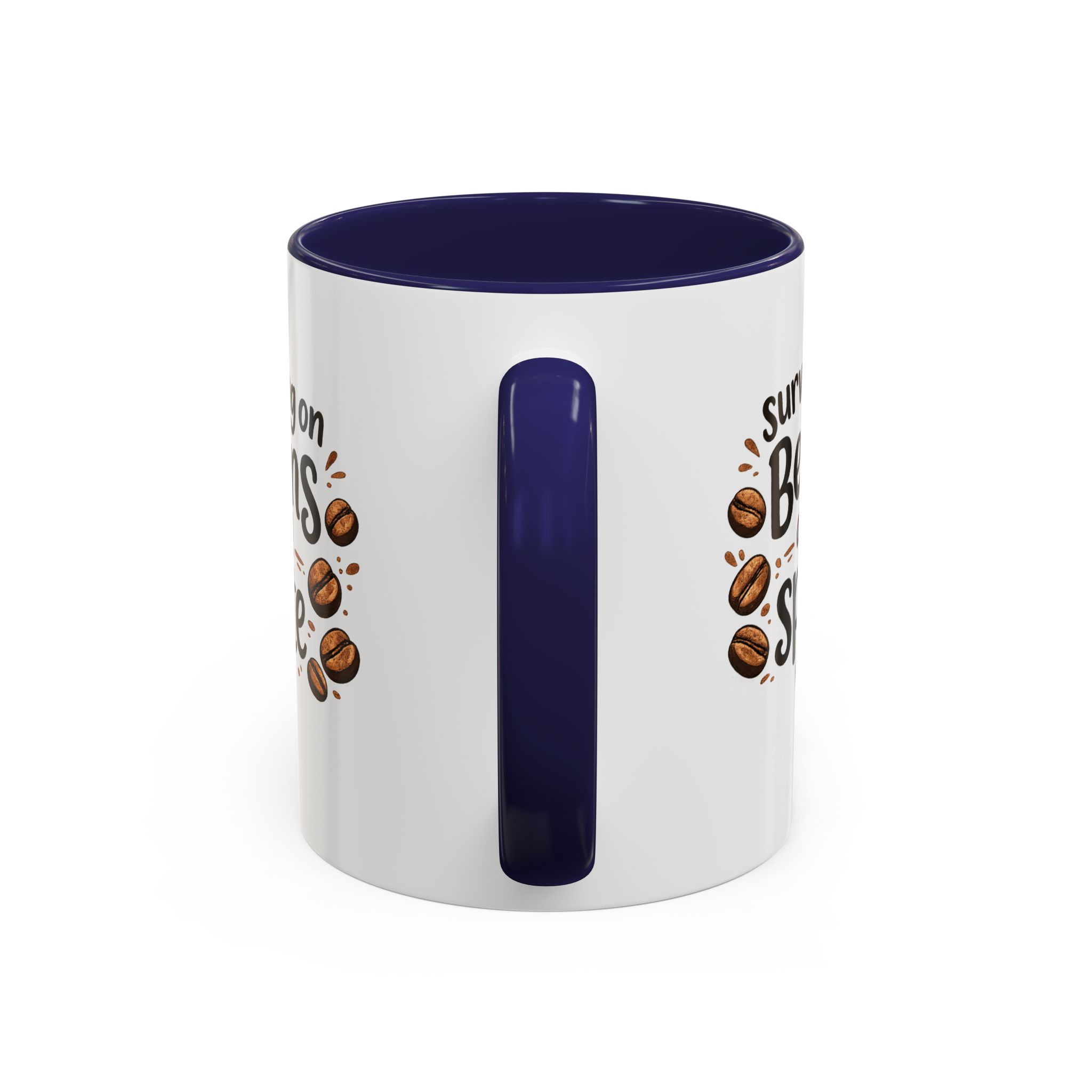'Beans and Spite' Ceramic Coffee Cup (11/15oz) - Image 9