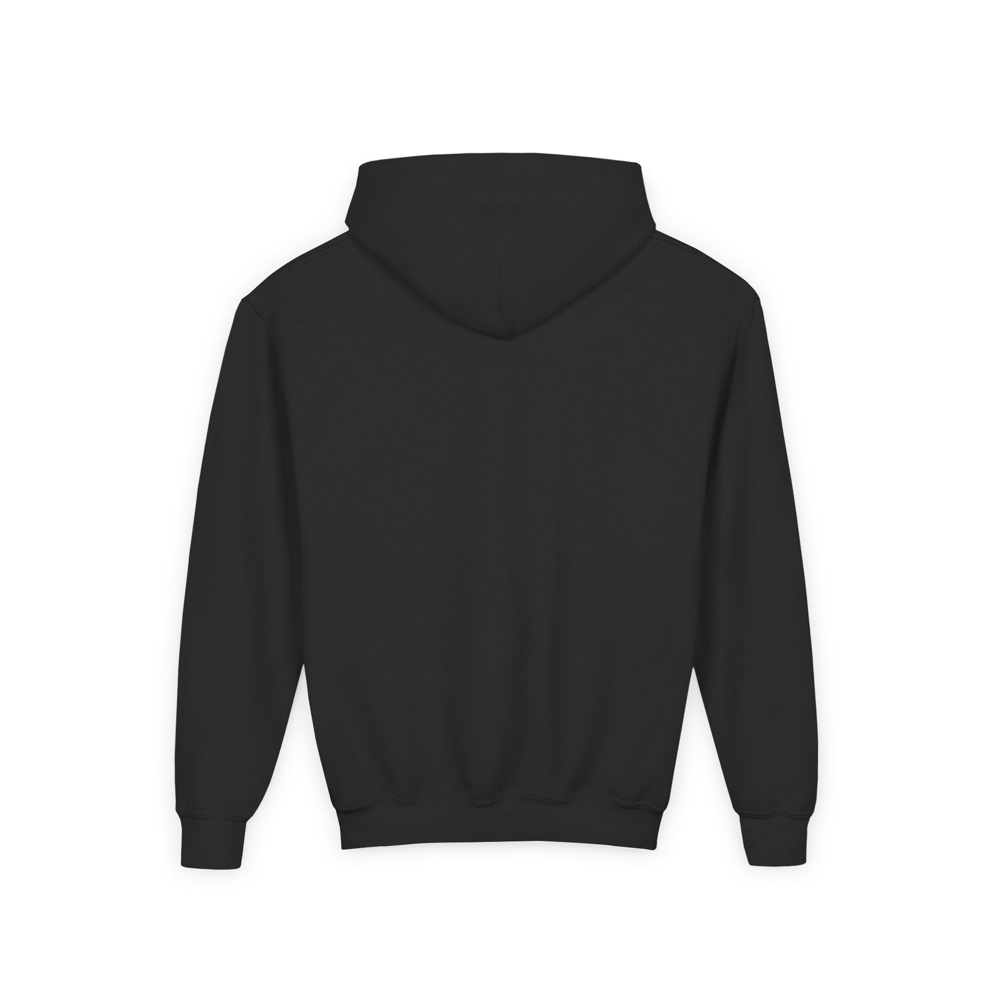 Youth Hoodie - "Powered by Plants (and snacks)" Kids Vegan Sweatshirt - Image 2