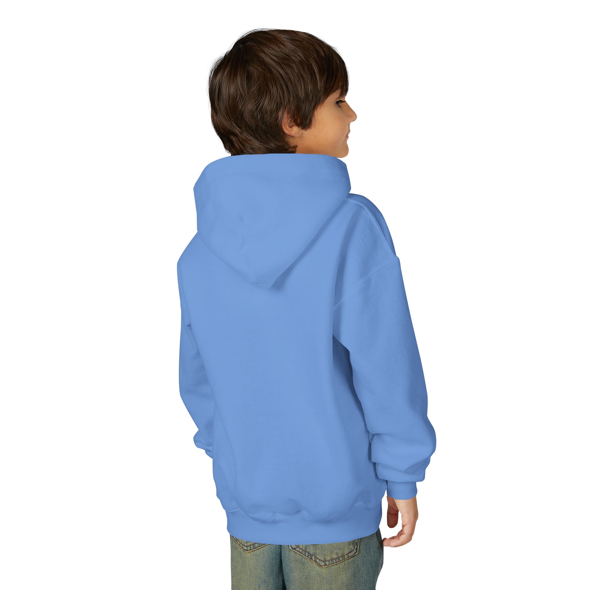 Youth Hoodie - "Powered by Plants (and snacks)" Kids Vegan Sweatshirt - Image 46