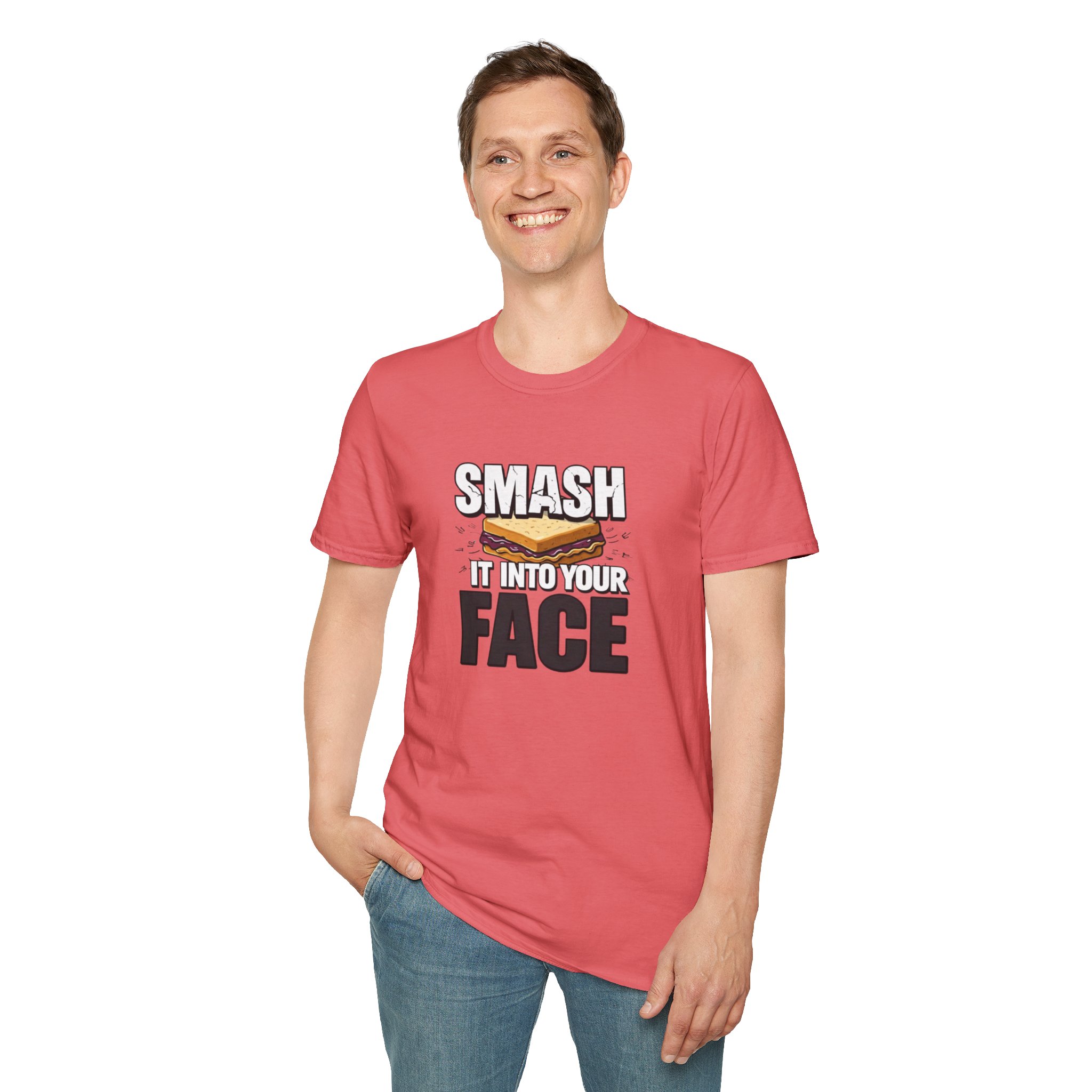 Smash It Into Your Face T-Shirt — Bold Graphic Statement Tee - Image 10