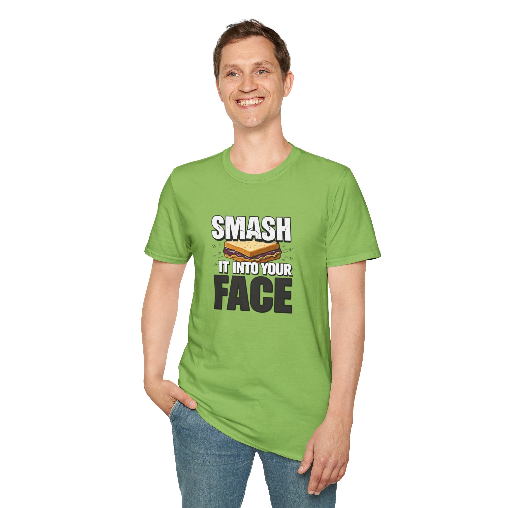 Smash It Into Your Face T-Shirt — Bold Graphic Statement Tee - Image 30