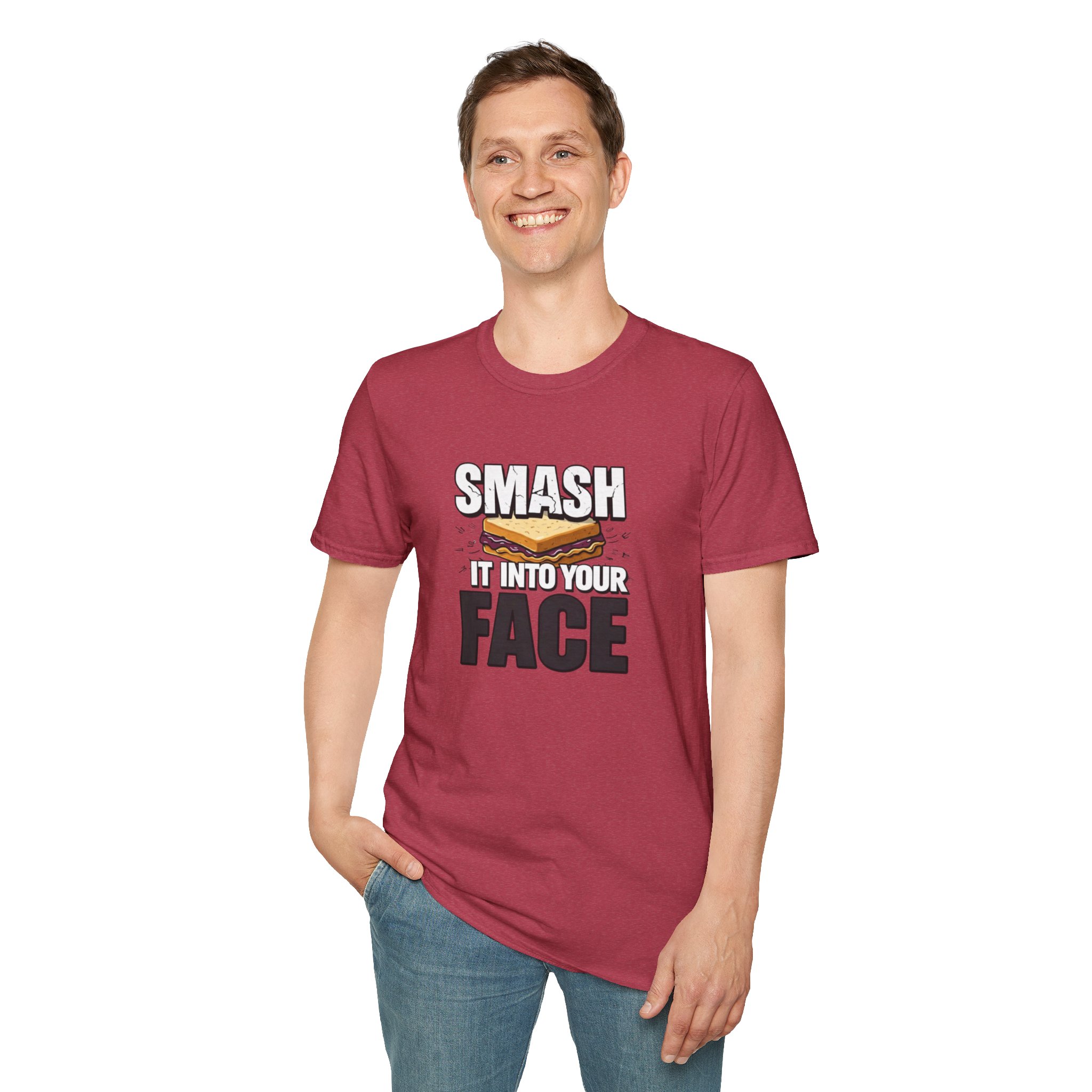 Smash It Into Your Face T-Shirt — Bold Graphic Statement Tee - Image 65