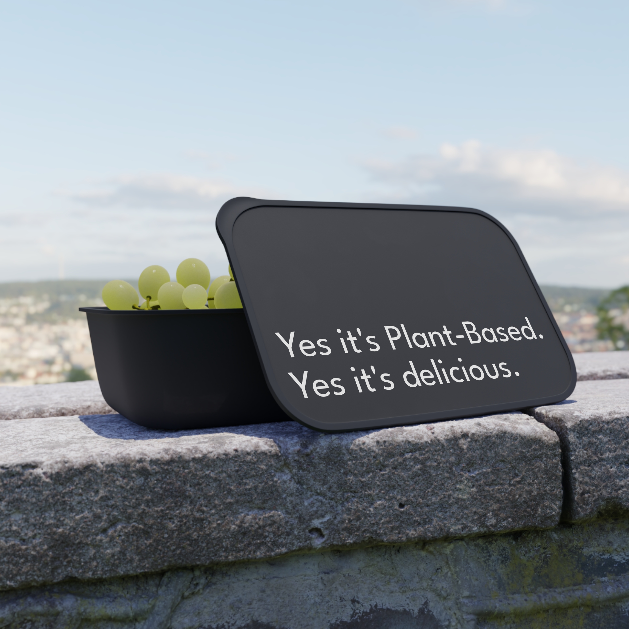 PLA Bento Box with Band and Utensils - Image 4